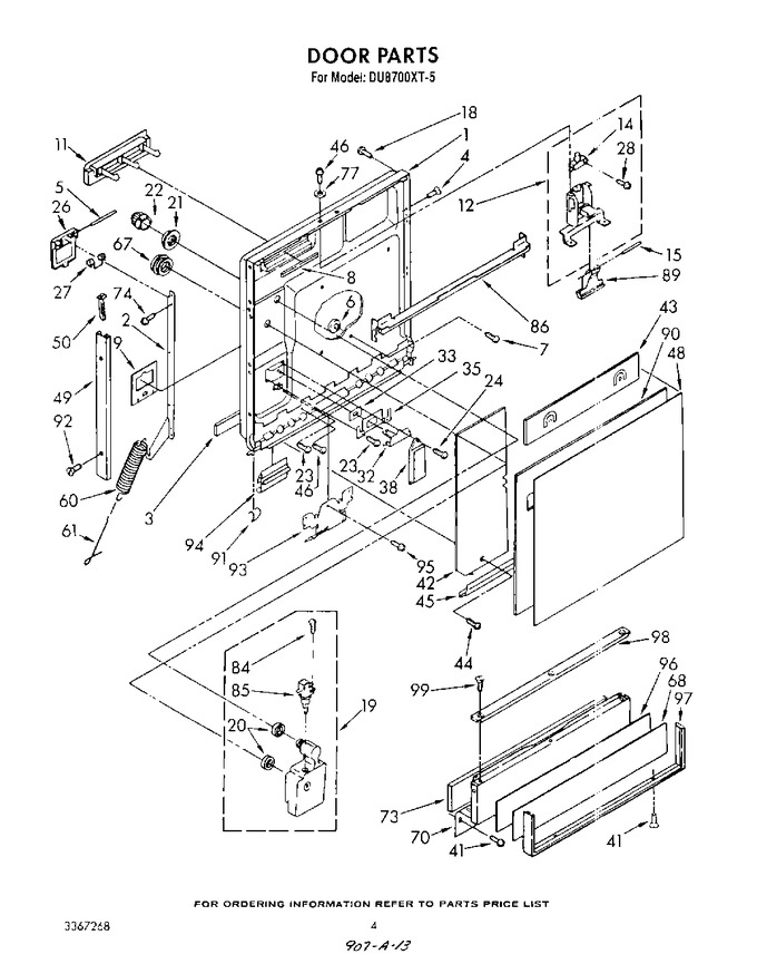Diagram for DU8700XT5