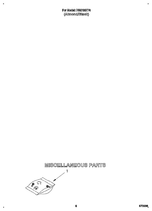 Diagram for DU8700XY4