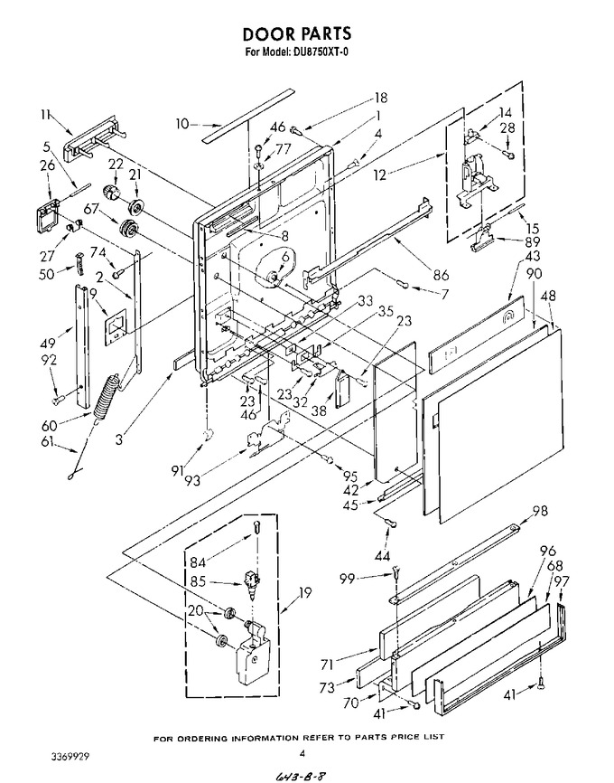 Diagram for DU8750XT0
