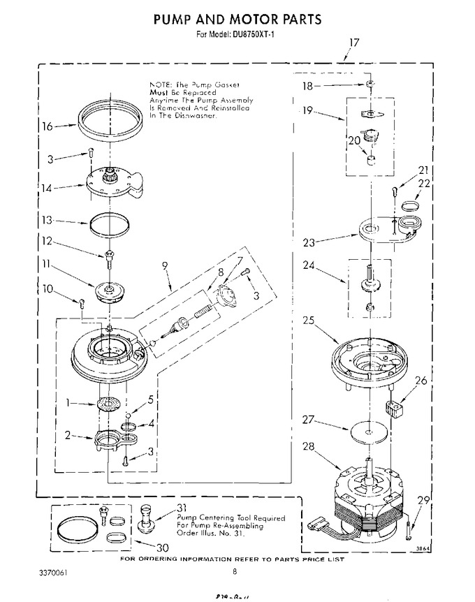 Diagram for DU8750XT1