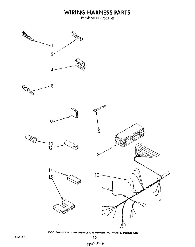 Diagram for DU8750XT2