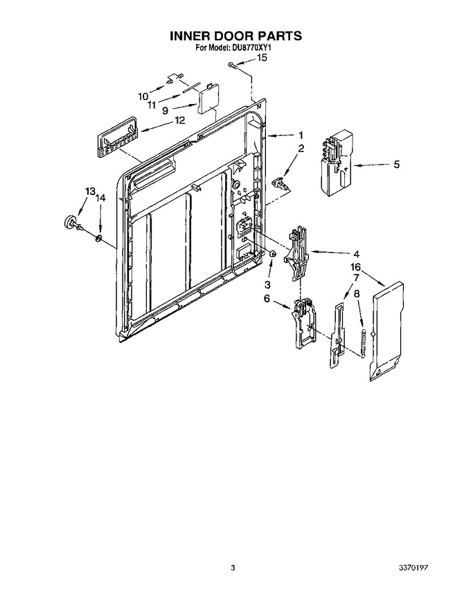 Diagram for DU8770XY1