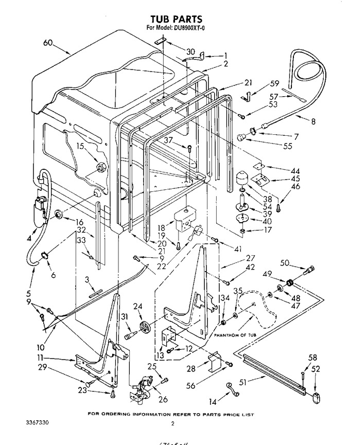 Diagram for DU8900XT0