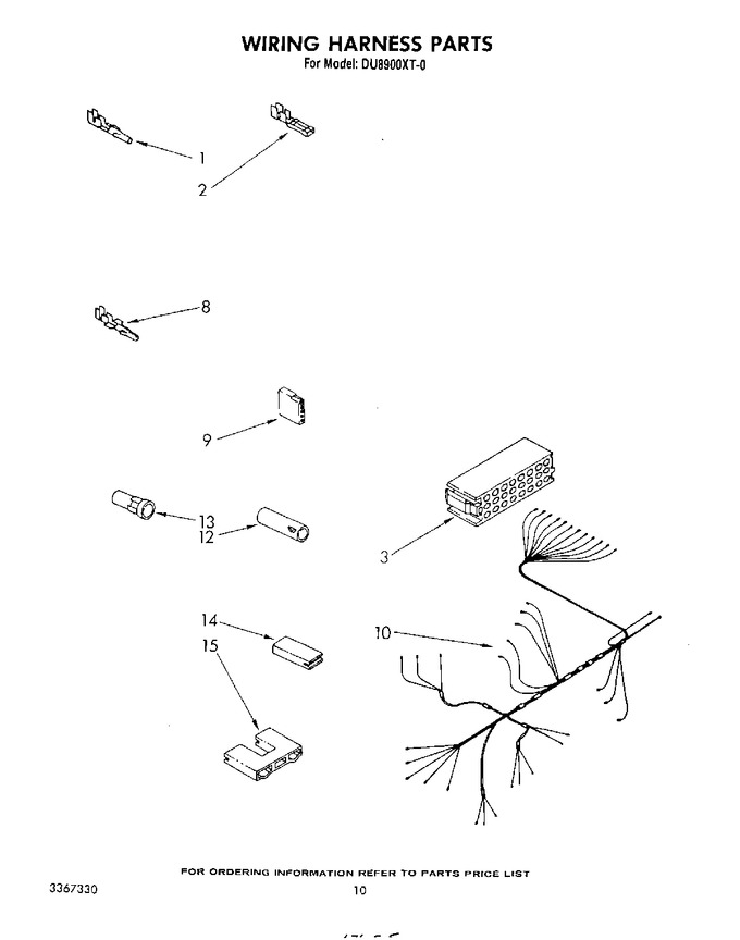 Diagram for DU8900XT0