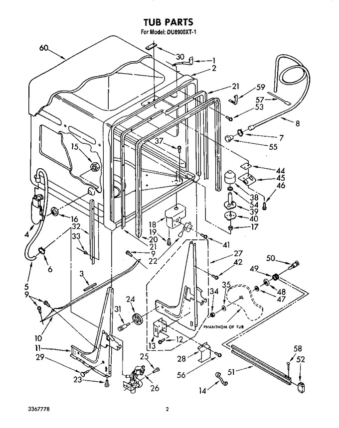 Diagram for DU8900XT1
