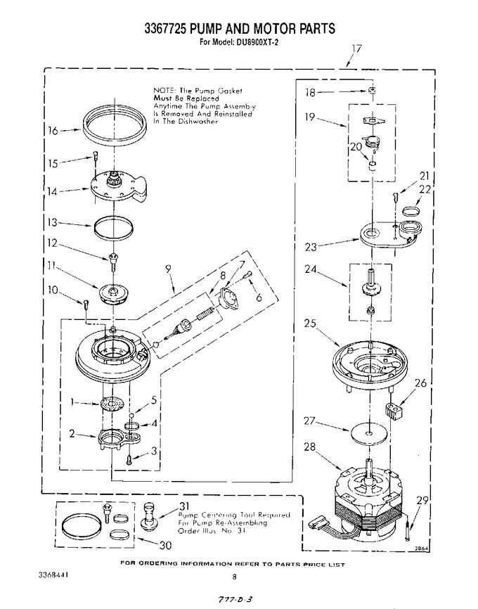 Diagram for DU8900XT2