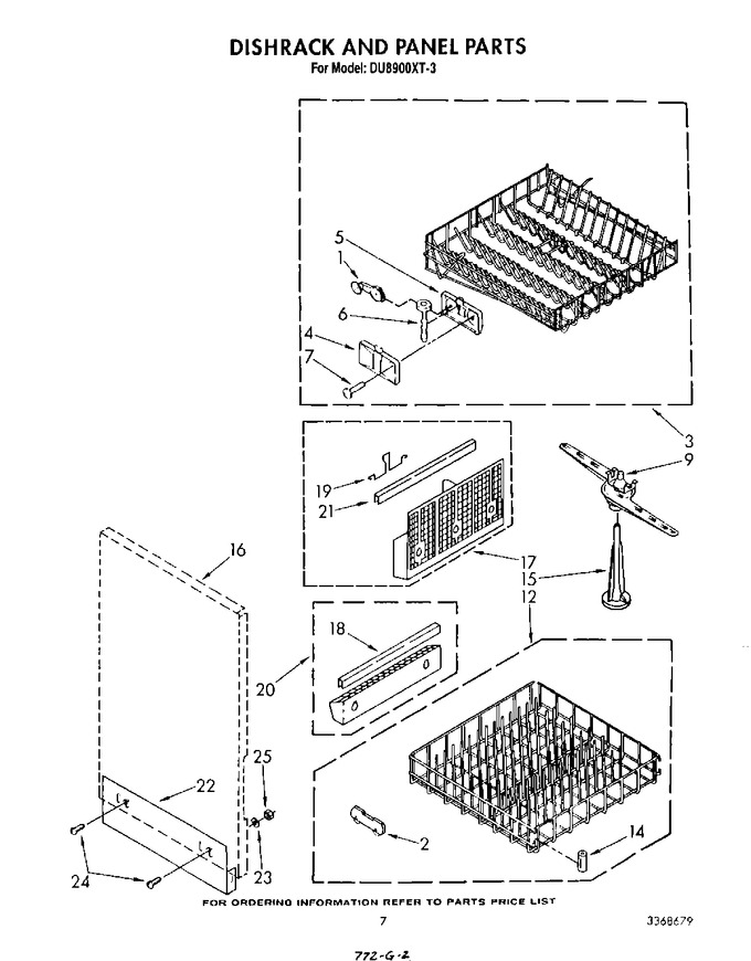 Diagram for DU8900XT3