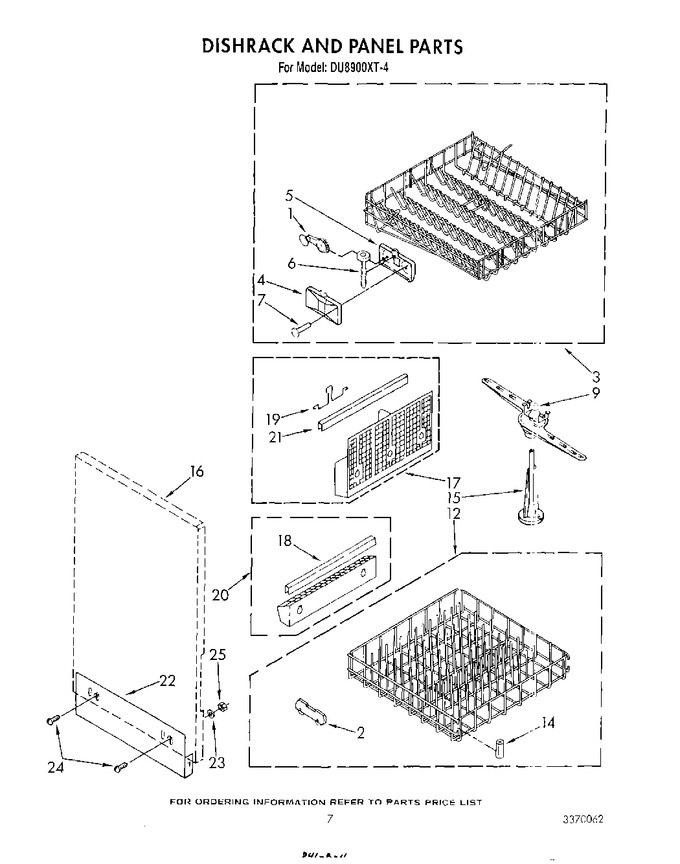 Diagram for DU8900XT4