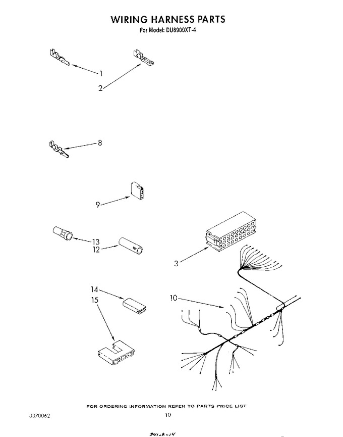 Diagram for DU8900XT4