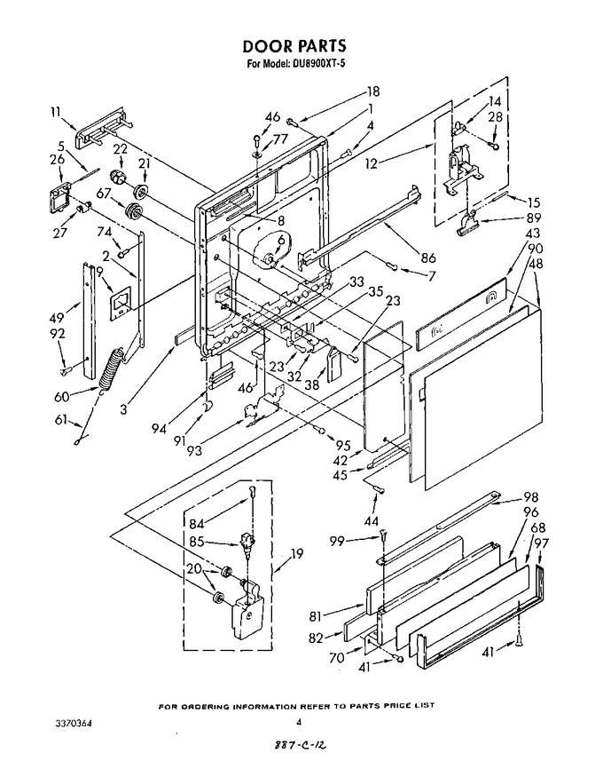 Diagram for DU8900XT5