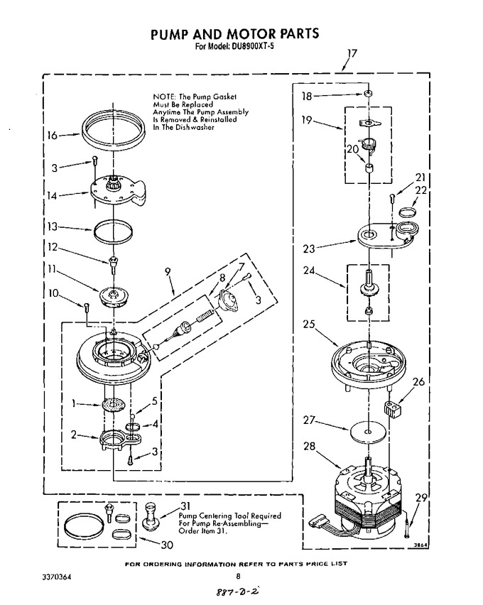 Diagram for DU8900XT5