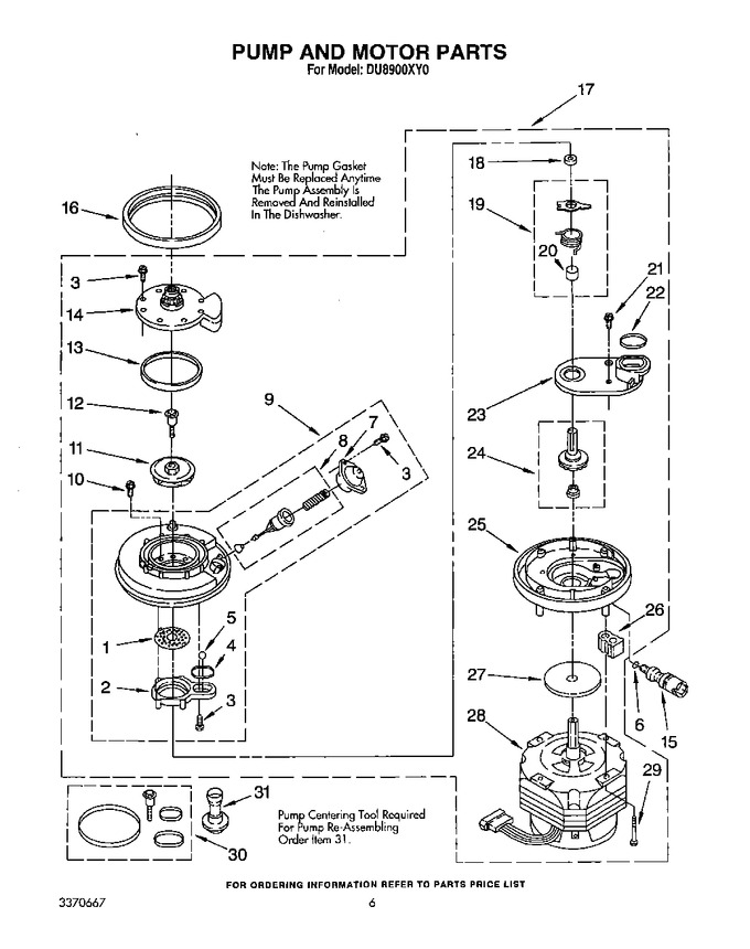 Diagram for DU8900XY0