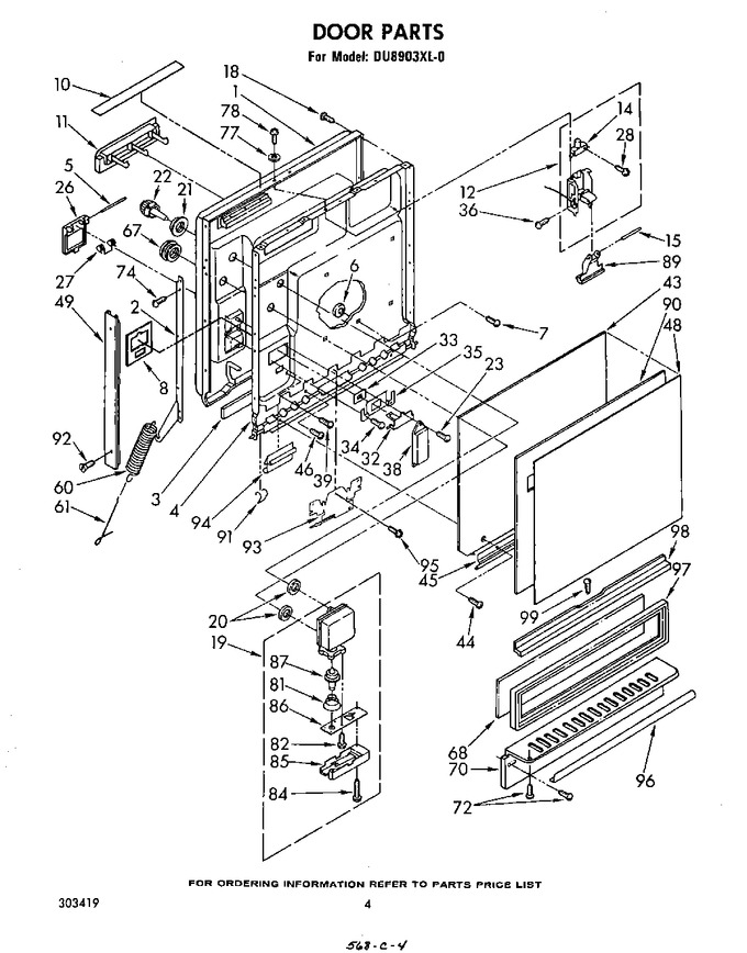 Diagram for DU8903XL0