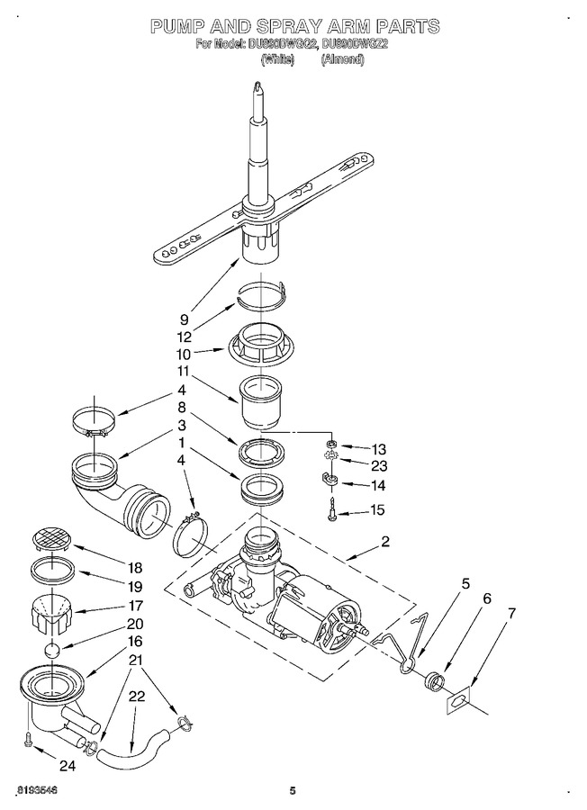 Diagram for DU890DWGZ2