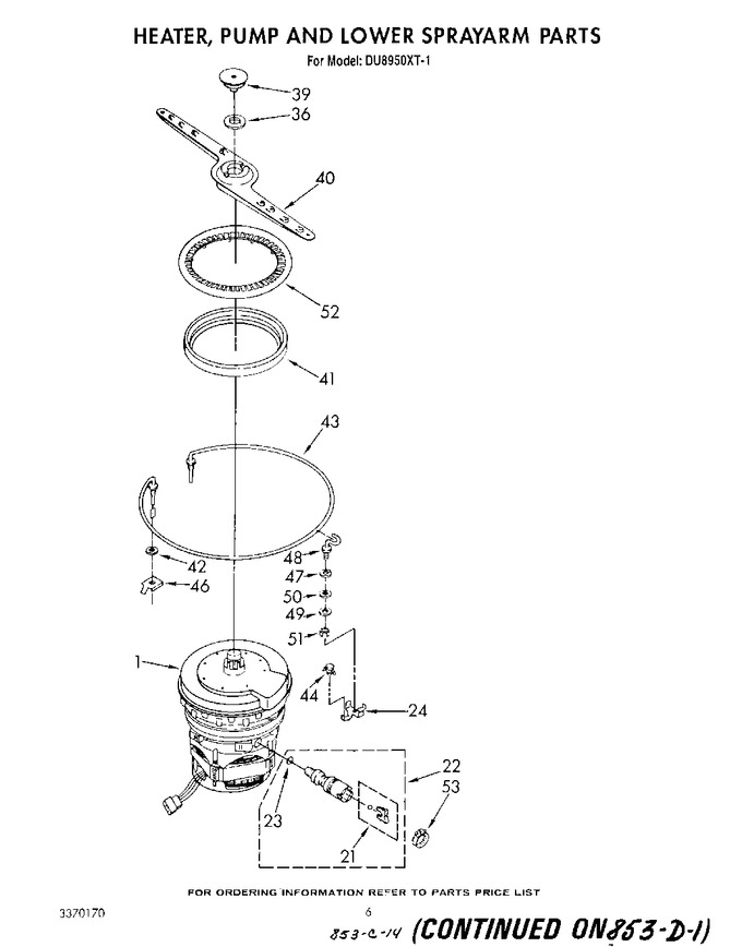 Diagram for DU8950XT1