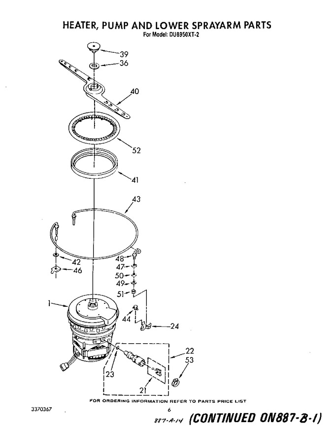 Diagram for DU8950XT2