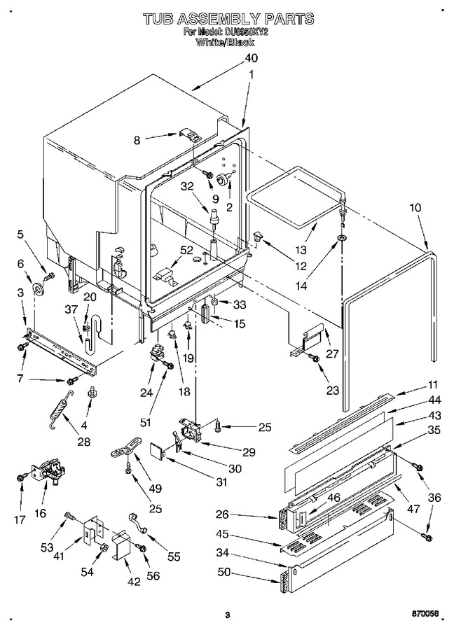 Diagram for DU8950XY2