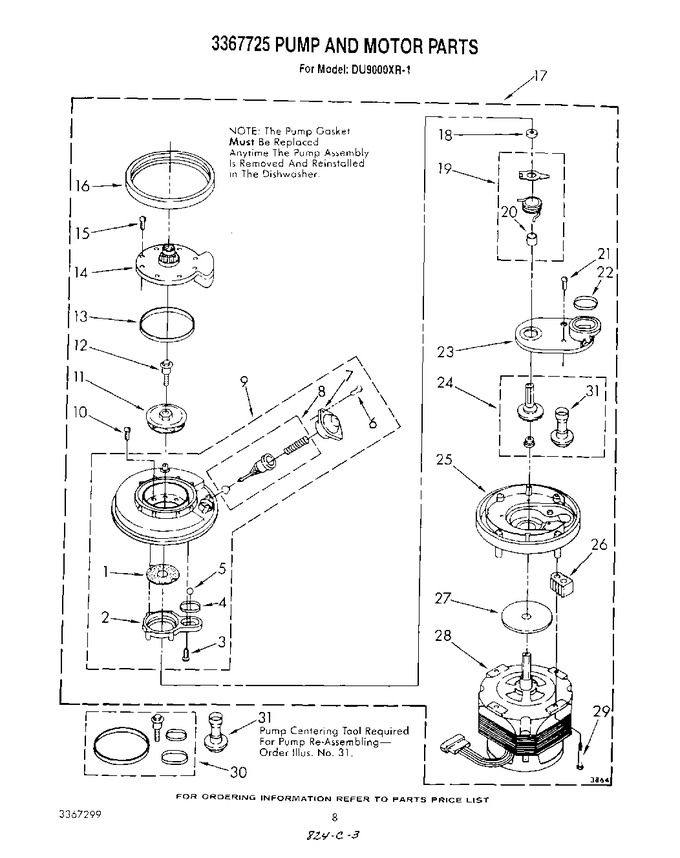 Diagram for DU9000XR1