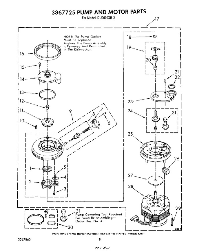 Diagram for DU9000XR2