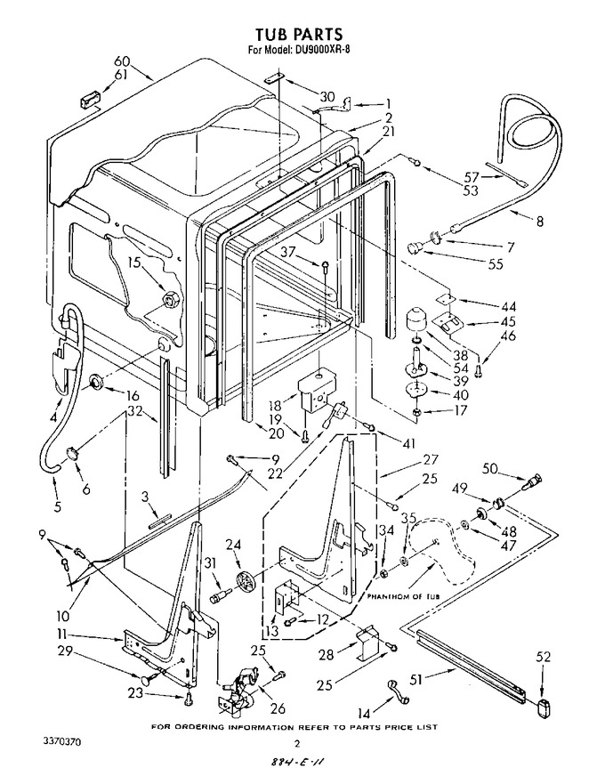 Diagram for DU9000XR8