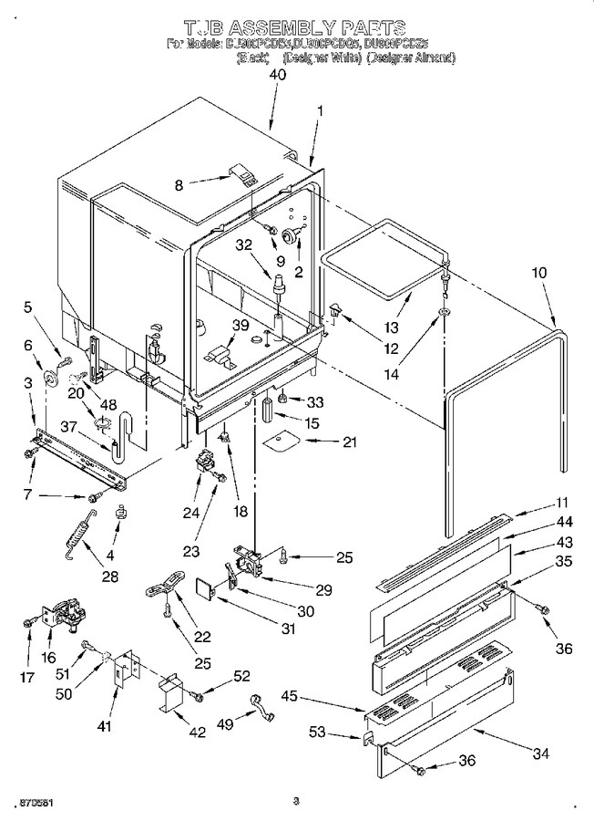 Diagram for DU900PCDZ5