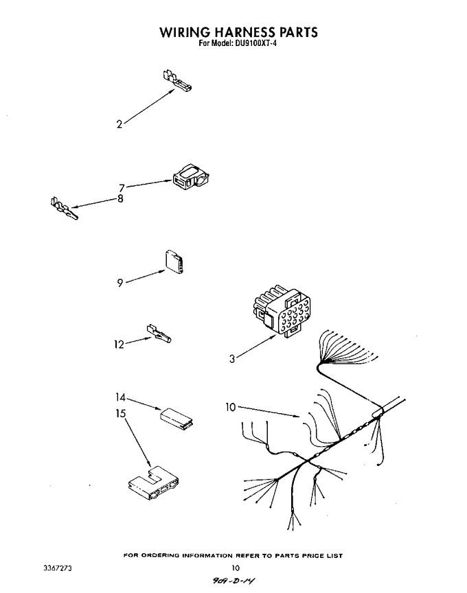 Diagram for DU9100XT4