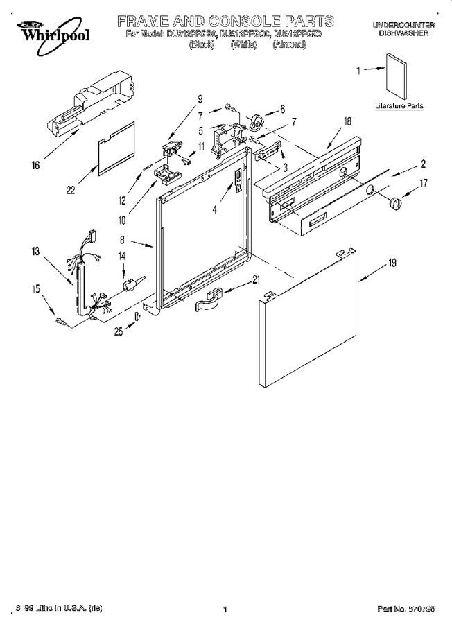 Diagram for DU912PFGQ0
