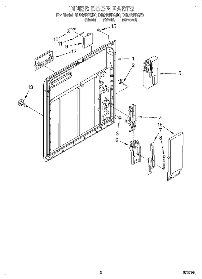 Diagram for DU912PFGQ0