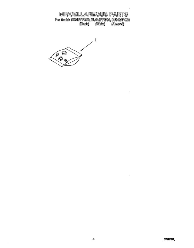 Diagram for DU912PFGZ0