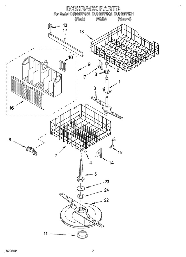 Diagram for DU912PFGZ1