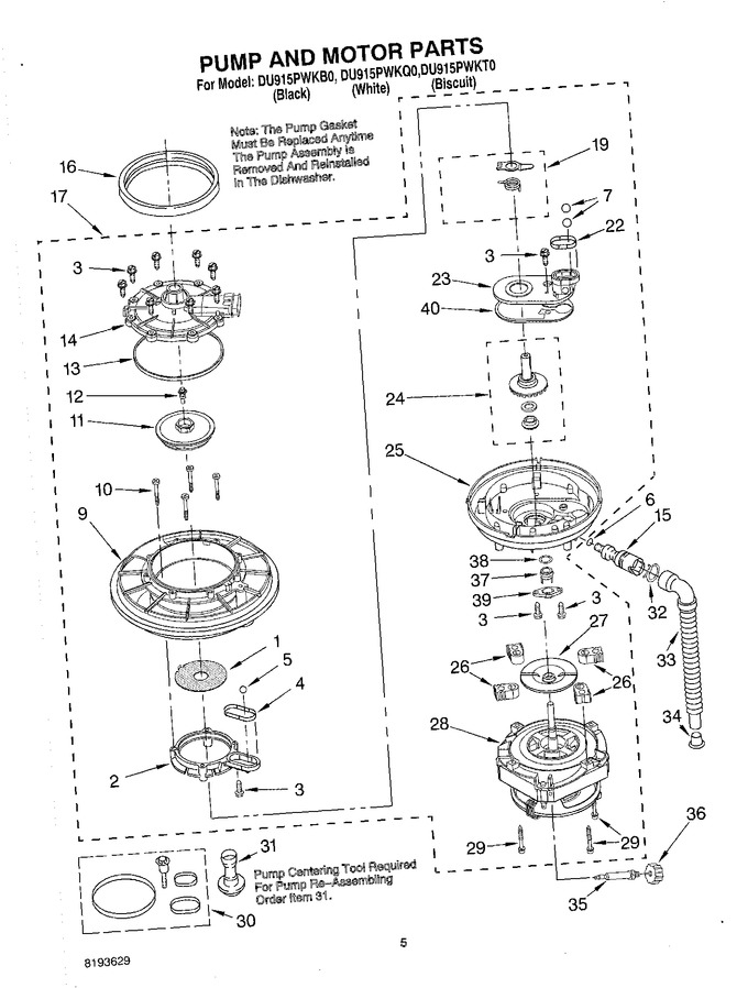 Diagram for DU915PWKQ0