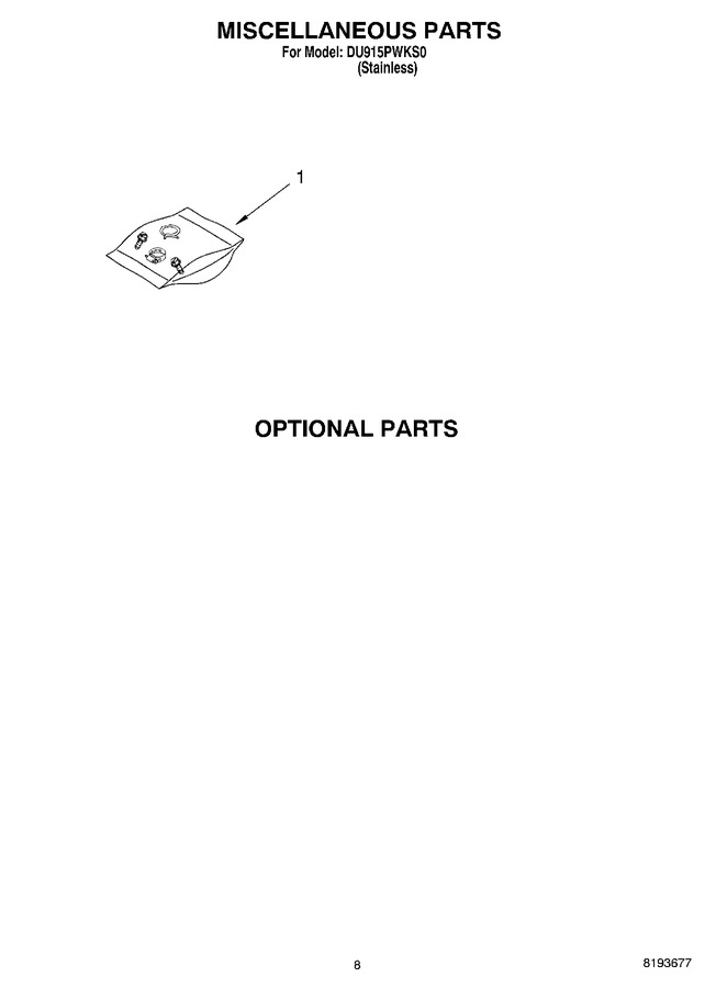 Diagram for DU915PWKS0