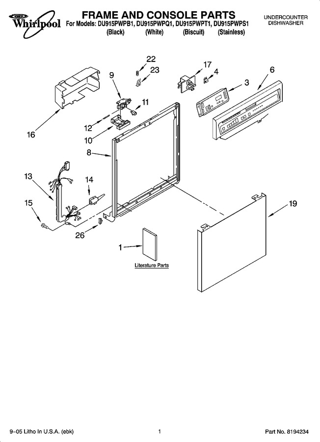 Diagram for DU915PWPS1
