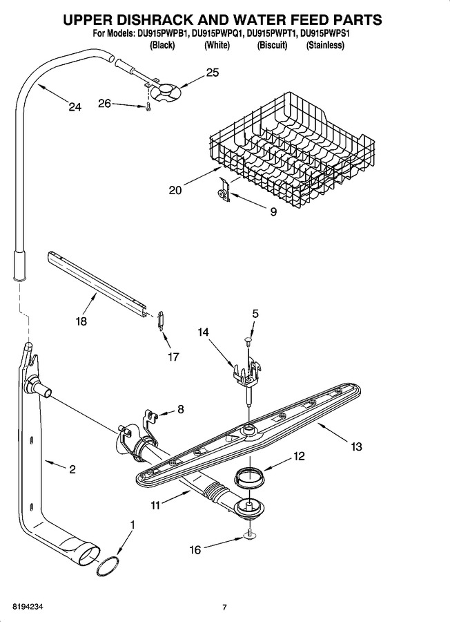 Diagram for DU915PWPB1