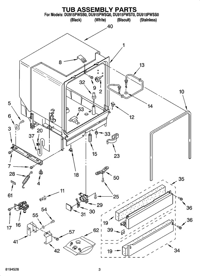 Diagram for DU915PWSS0