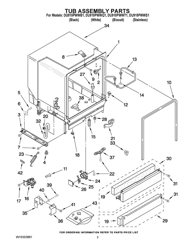 Diagram for DU915PWWB1