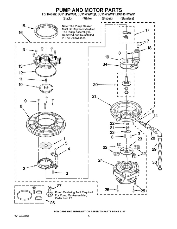 Diagram for DU915PWWQ1