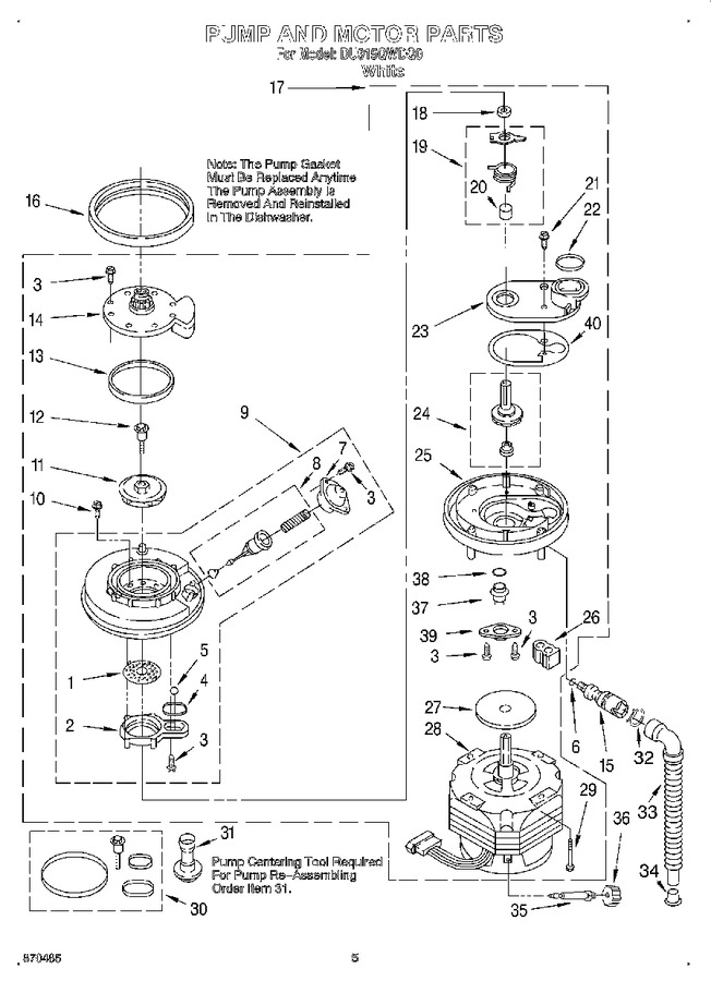 Diagram for DU915QWDQ0