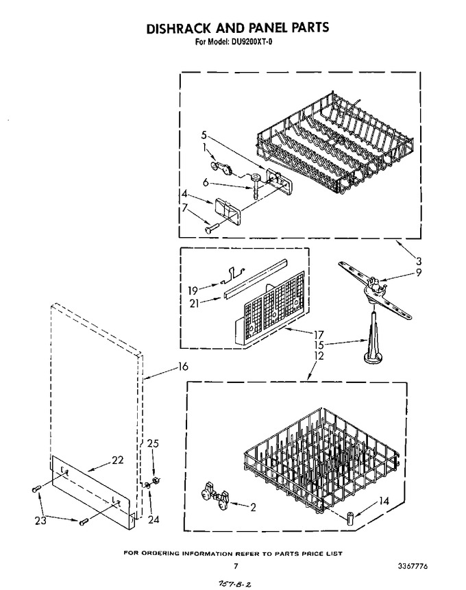 Diagram for DU9200XT0