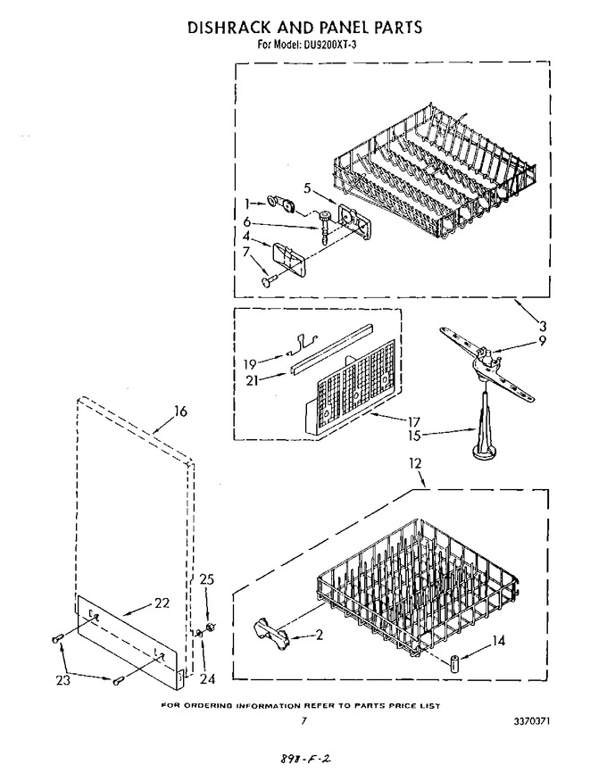 Diagram for DU9200XT3