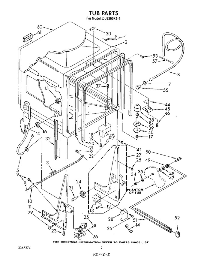 Diagram for DU9200XT4