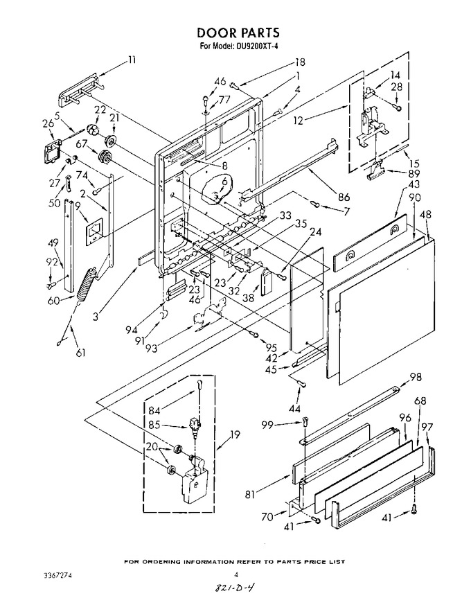 Diagram for DU9200XT4