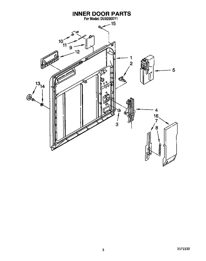 Diagram for DU9200XY1