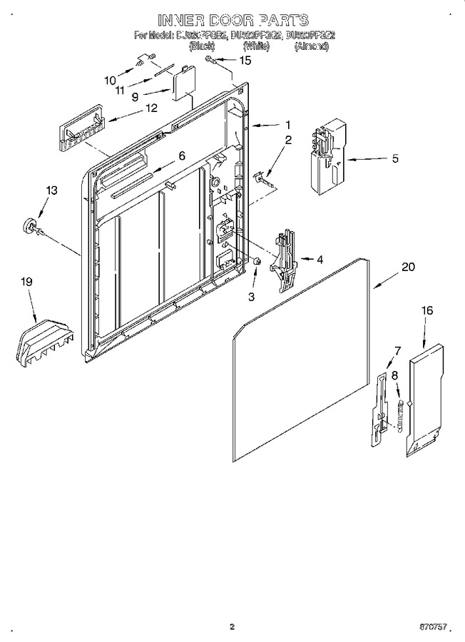 Diagram for DU920PFGZ2