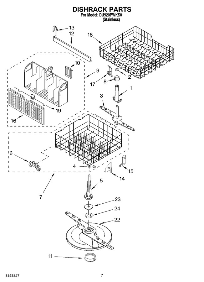 Diagram for DU920PWKS0