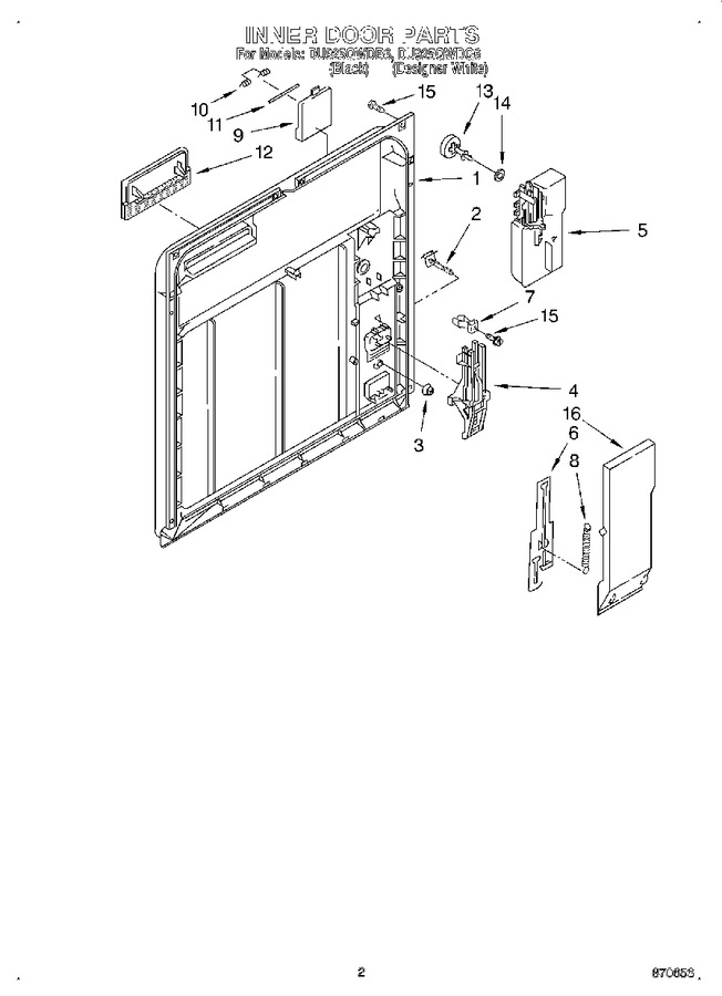 Diagram for DU925QWDQ6