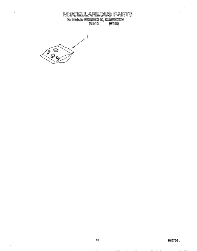 Diagram for DU925SCGB0