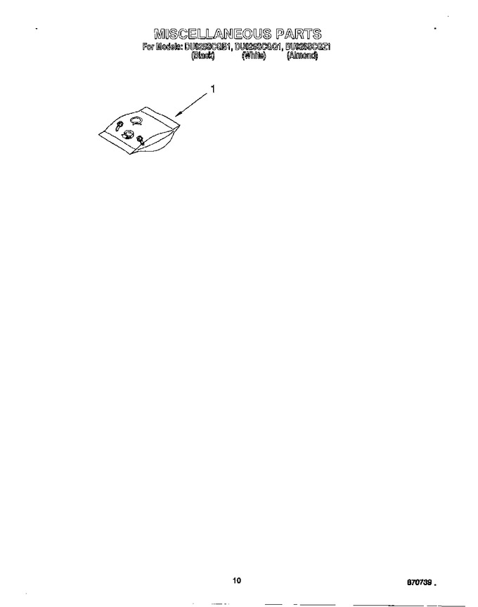 Diagram for DU925SCGQ1