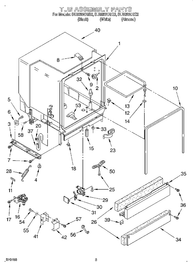Diagram for DU925SCGB2