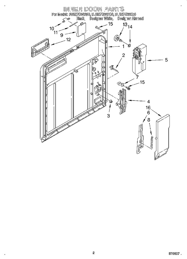 Diagram for DU927QWDQ0